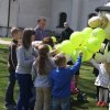 Opening sheep grazing season - traditional pastoral event in Ludzimierz  