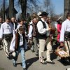 Opening sheep grazing season - traditional pastoral event in Ludzimierz  